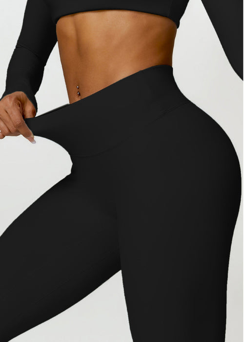 Lafaurie Black Shaping Scrunch Leggings