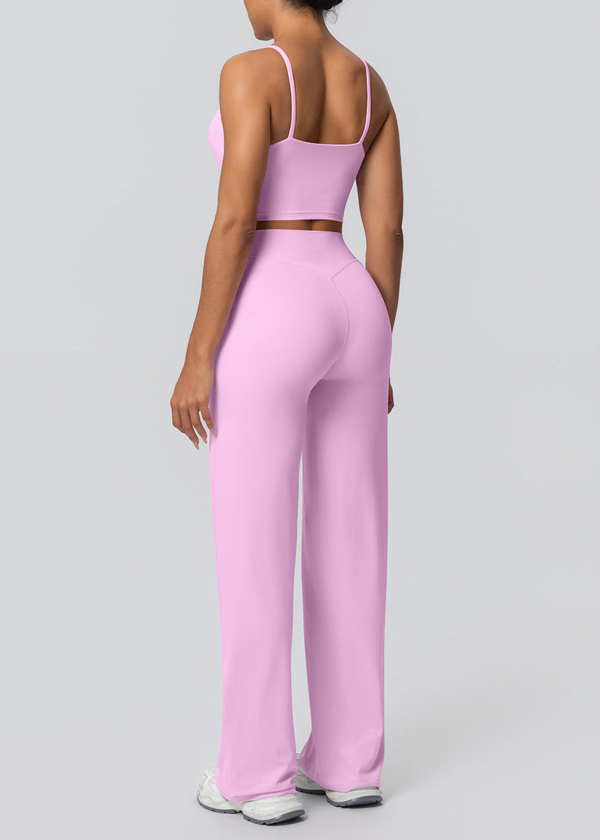 Set Tirantes Rosa Pastel