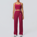 Lafaurie Fuchsia Wide-Leg Lounge Set