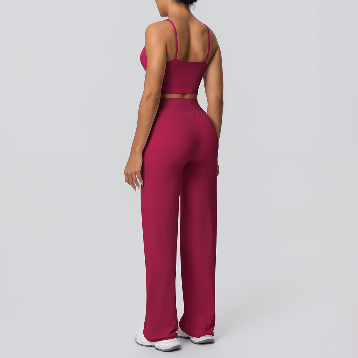Lafaurie Fuchsia Wide-Leg Lounge Set