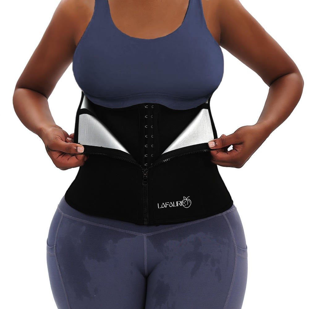 Lafaurie Black Thermo Sweat Waist Trainer