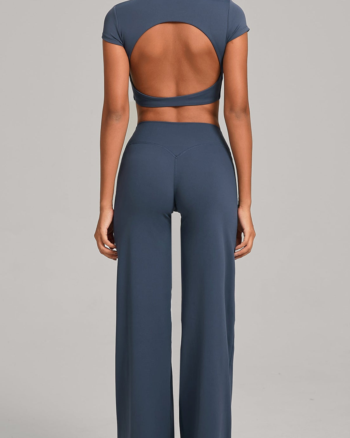 Lafaurie Blue Flare Pants Set