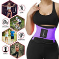 Lafaurie Purple Double-Strap Waist Trimmer