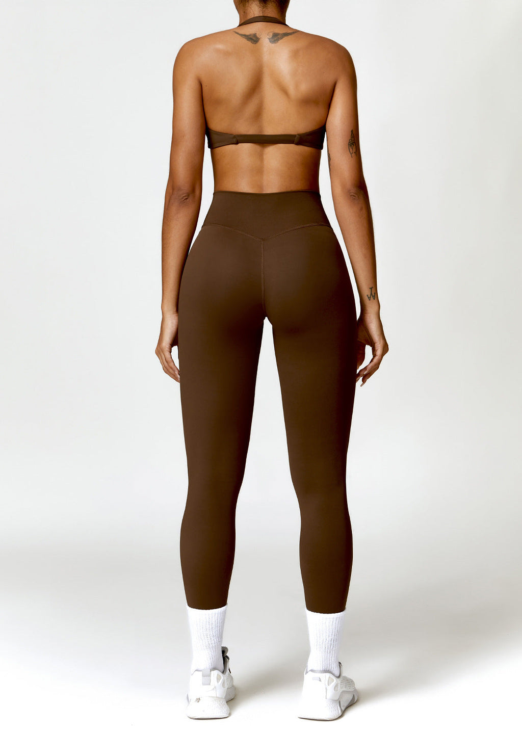 Set Legging Marrón
