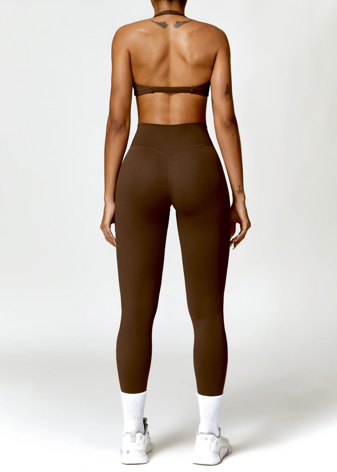 Set Legging Marrón
