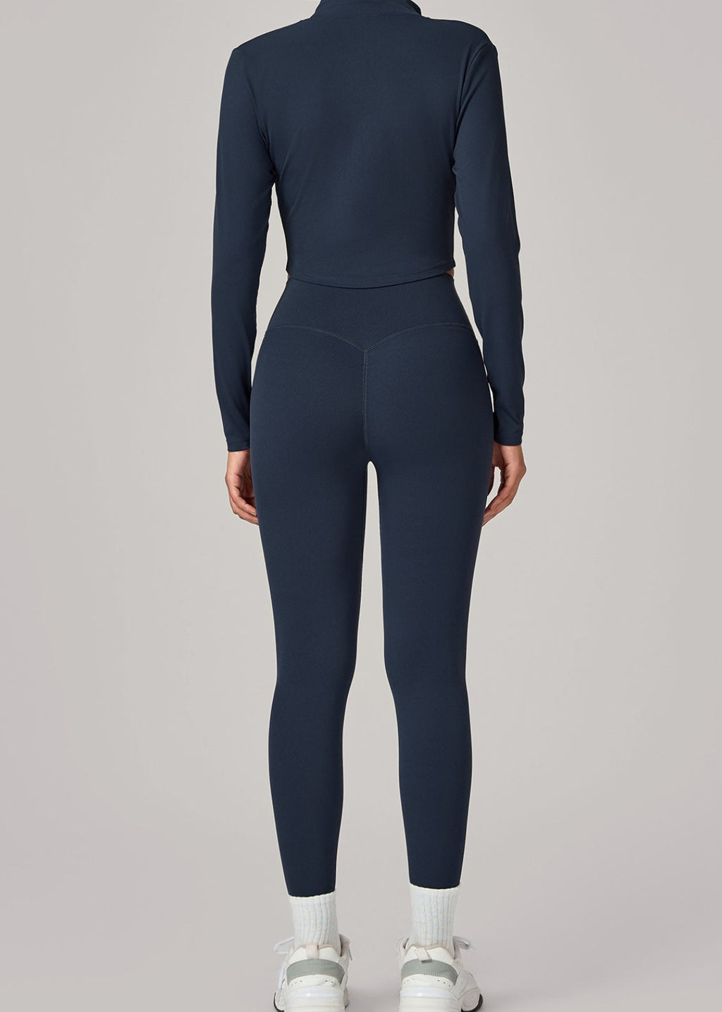 Lafaurie Dark Blue Jacket Zip-Up Active Set 3pcs