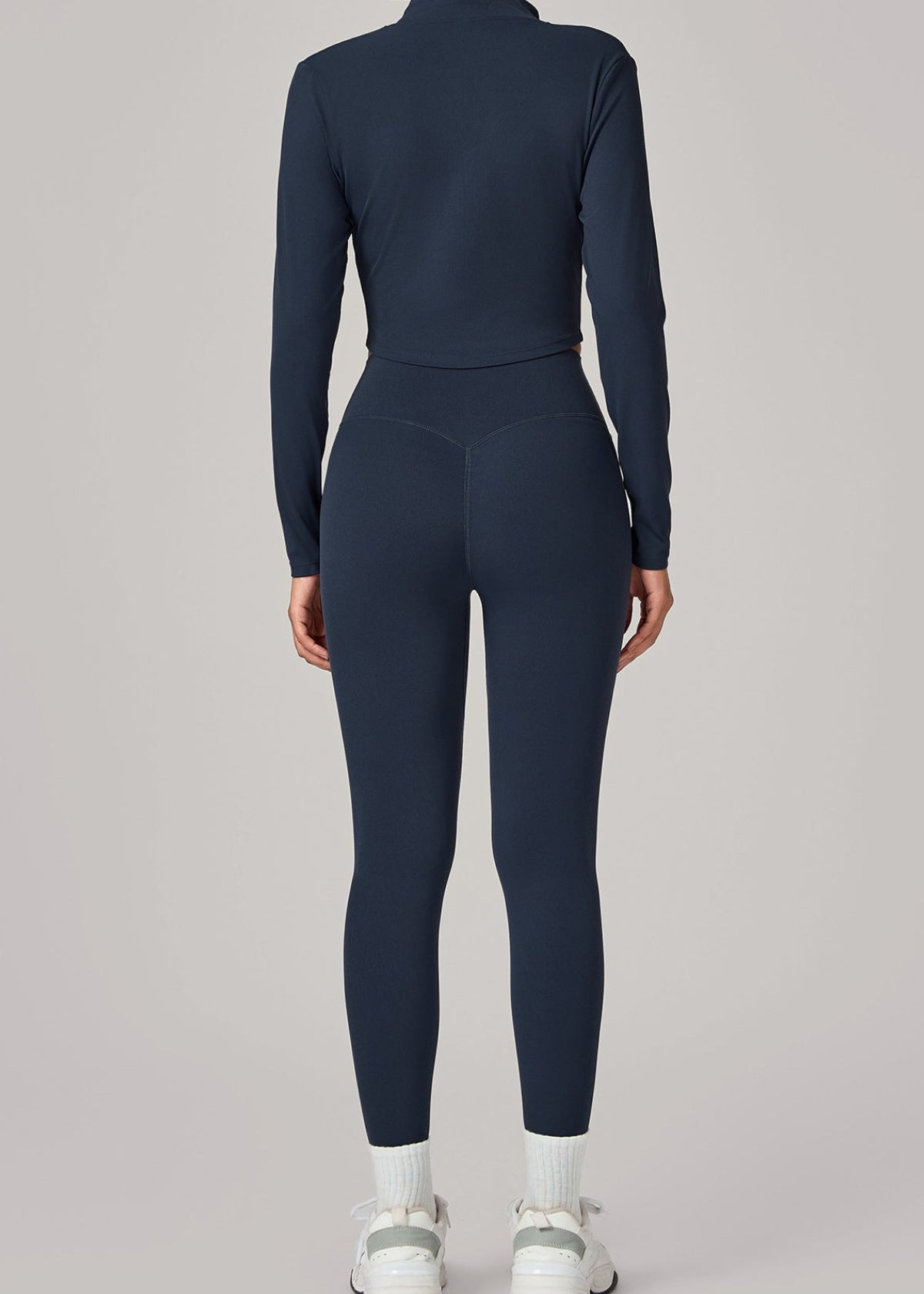 Lafaurie Dark Blue Jacket Zip-Up Active Set 3pcs