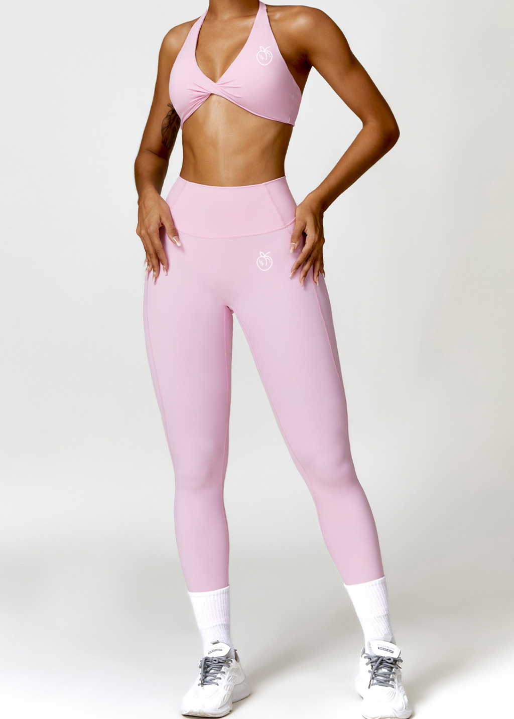 Lafaurie Pink Ribbed Sculpt Set