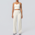 Lafaurie White Wide-Leg Lounge Set