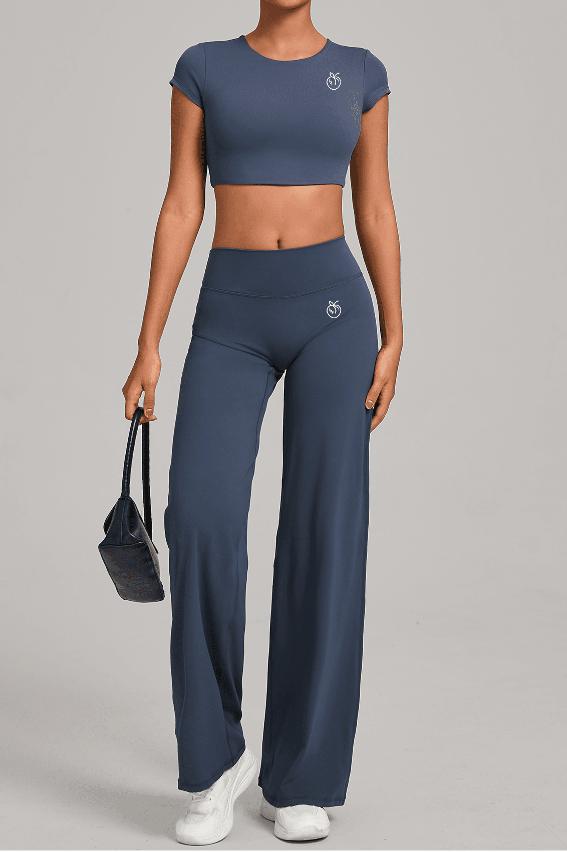 Lafaurie Blue Flare Pants Set