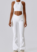 Lafaurie White Seamless Cut-Out Active Set